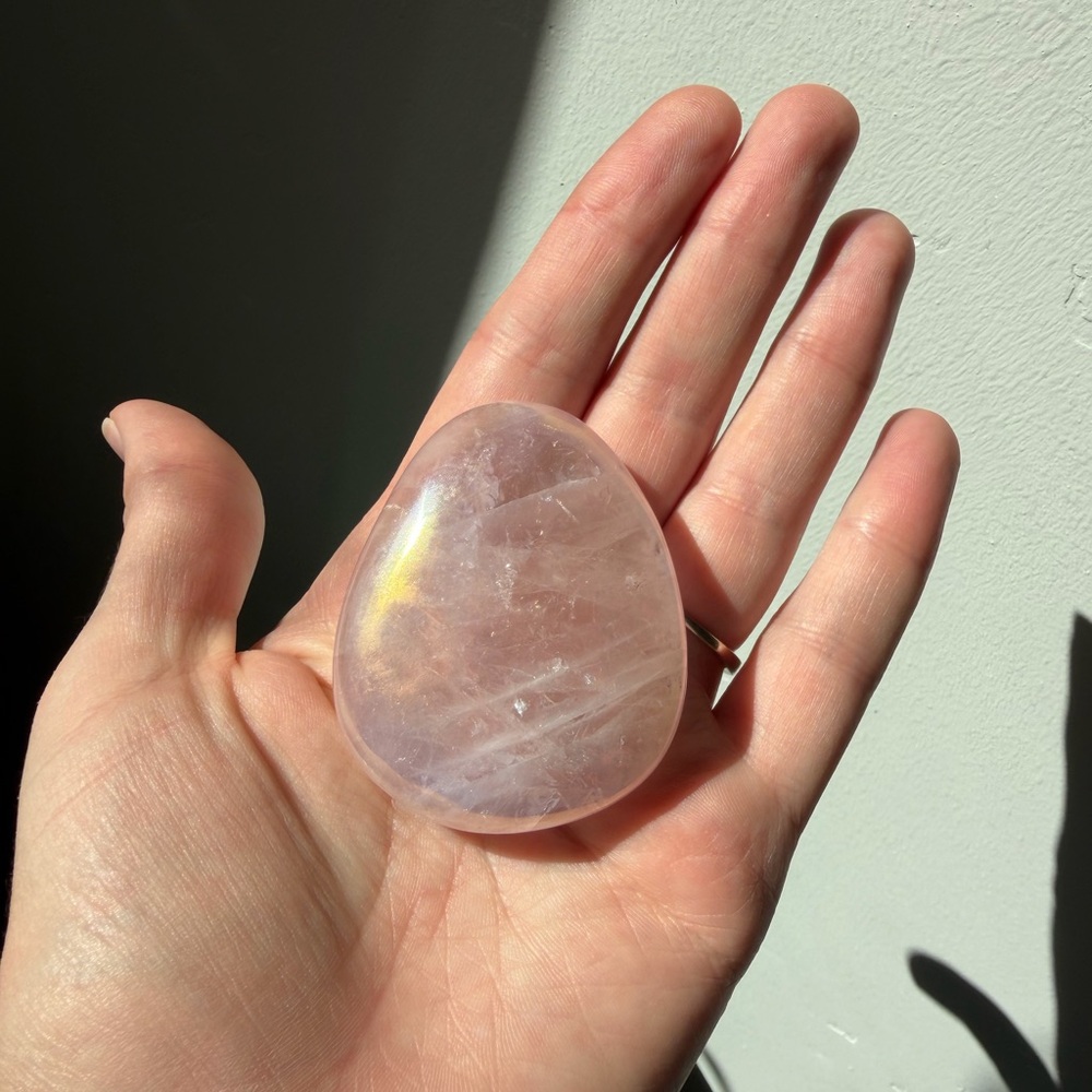 Gorgeous Aura Rose Quartz